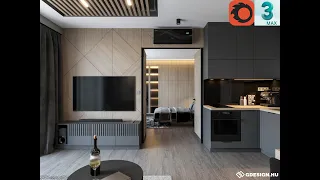 Interior Animation - 3ds MAX + Corona Renderer