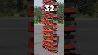 Bus Tower Fall – BeamNG.drive