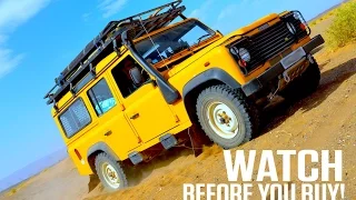 TOP 10 BUYING TIPS. Land Rover Defender buying guide. Complete walk round