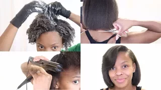 Trim + Silk Blowout + Dry Hair Solutions | My 3 Month Routine | Start To Finish