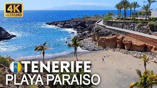 4k Walking Tour of Playa Paraiso, Adeje, Tenerife, in March 2022