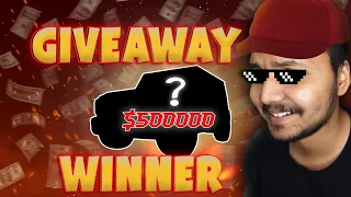 GTA V Grand Rp | $5 Million Car Giveaway winner | HINDI