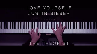 Justin Bieber - Love Yourself | The Theorist Piano Cover