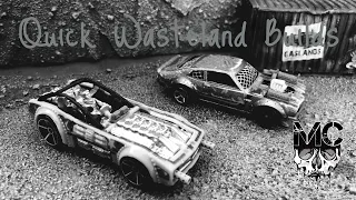 Quick Wasteland Hot Wheels Builds for Gaslands and Autokill