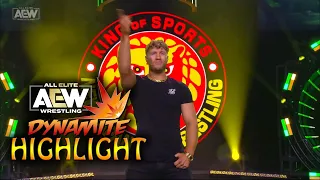 WILL OSPREAY INVADES WITH UNITED EMPIRE - AEW DYNAMITE HIGHLIGHT JUNE 8TH 2022 RESULTS