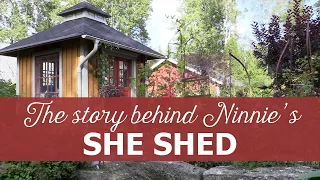 Ninnie's gorgeous she shed