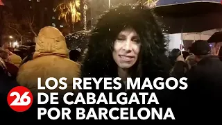 EN VIVO DESDE ESPAÑA | Barcelona espera a los Reyes Magos