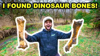 I Found DINOSAUR BONES at My ABANDONED High-Fence RANCH!?!?!?