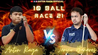 ANTON RAGA VS. JERICO BAÑARES | 10BALL | RACE 21