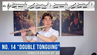 Köhler: Romantic Etude No. 14 (Op. 66) "Double Tonguing" | Learn Köhler's Romantic Etudes