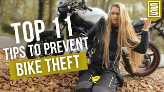 11 tips to help prevent motorcycle theft