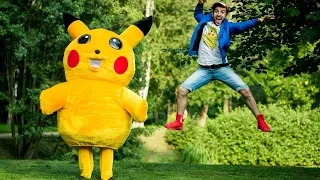 Поймать Пикачу / Pokemon Go Prank