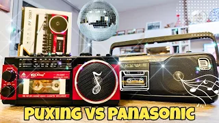 Сравнение звука с кассеты новинки от #Puxing (Пусинь:) c классикой #Panasonic.  Модели made in China