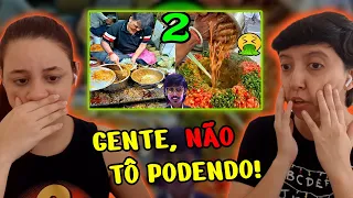 REACT 🔴 As Comidas de Rua mais Nojentas da India PARTE 2. + Nojento ainda! | FALA DE TUDO