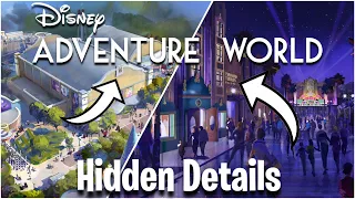 Exploring Hidden Details in Disney Adventure World Concept Art