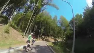 Suffer Bitch in longboarding on the Ukrainian