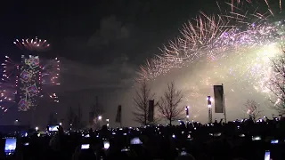 Београд на води Кула Београд ВЕЛИЧАНСТВЕНИ ВАТРОМЕТ, данас 31. Децембар 2021.