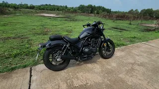 Honda Rebel 1100 exhaust sound