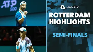 De Minaur Takes On Dimitrov; Sinner vs Griekspoor | Rotterdam 2024 Semi-Final Highlights