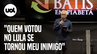 Pastor no RJ diz que petistas são inimigos de Deus e ofende nordestinos