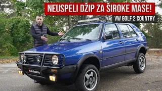 VW Golf 2 Country - Šta je VW hteo ovim autom?