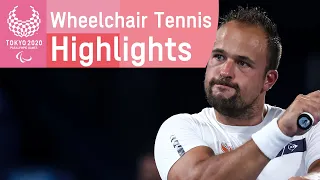 Wheelchair Tennis Overall Highlights | Tokyo 2020 Paralympic Games