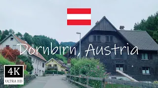 Austria - Dornbirn - Driving through the City Dornbirn (4KUHD) - Relaxing Music with Beautiful Video