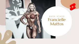 Backstage at Ms Olympia 2021 - Francielle Mattos #shorts