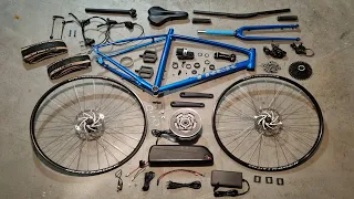 Dream custom hybrid Trek FX to ebike conversion for normal people with mid drive TSDZ2B