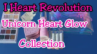 Live: NEW Unicorn Heart Collection From I Heart Revolution / Makeup Revolution with Swatches