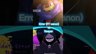 Error sans vs Undertale Fandom thanks 25 subs!