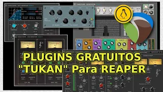 Plugins Tukan para REAPER, gratuitos y corren en Linux (o Windows, o Mac)