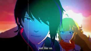 RWBY AMV || envy zinnia ( emerald x ren ) || i want your love