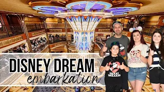 Disney Dream Cruise ||  Embarkation Day || 2024