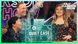 Ken Jeong and Kelly Strut Their Stuff Playing 'A Quiet Case' Game