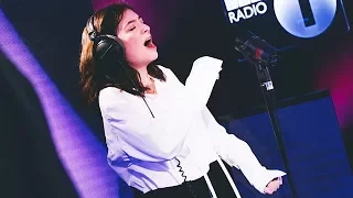 Lorde -  In The Air Tonight (Phil Collins Cover) Lyric Video - BBC Radio 1 Live Lounge 2017