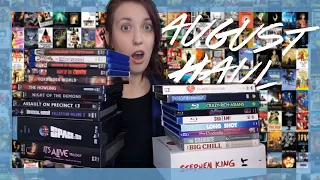 BLU-RAY/DVD HAUL - AUGUST 2019