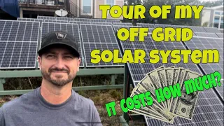 Tour of my off grid solar system with the Sol-Ark 15K