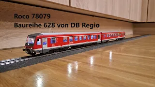 Roco 78079 H0 Neuheit VT 628, Dieseltriebwagen Baureihe 628 Digital mit Licht und Sound