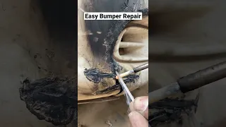 Easy Bumper Repair || This Is Best Easy Repairing car Bumper #shorts #ytshorts