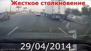 Подборка АВАРИЙ Апрель (18) 2014 Car Crash Compilation (18)