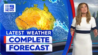 Australia Weather Update: Mostly sunnier days expected for parts of the country | 9 News Australia