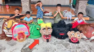 JIHUN BERUBAH JADI REOG KEDATANGAN MACAM2 BARONGAN