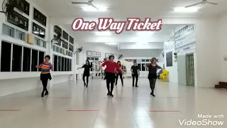 One Way Ticket /Tik Tok Dance/镜面视频/随性摇摆