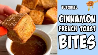 French Toast Bites ASMR! recipe tutorial #Shorts