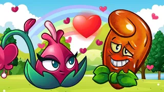 Любовная история Сердцепульты. РАСТЕНИЯ против ЗОМБИ 2 или PLANTS vs ZOMBIES 2. Серия 205