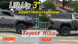 4x4 Suspension Test Toyota Hilux Upgrade with PNK Shock Absorber - 2023