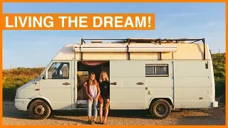 Full-Time Van Life Heading to Africa - Iveco Daily Van Tour!