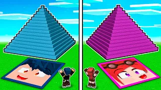 PIRAMIDE DI STEF VS PIRAMIDE DI PHERE! - MINECRAFT