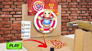 Kick The Buddy Real Life Gameplay using Cardboard